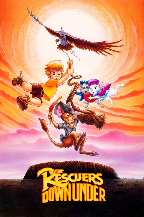 The Rescuers Down Under Logo