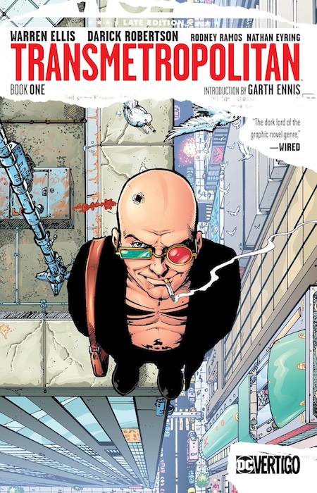 Transmetropolitan's cover