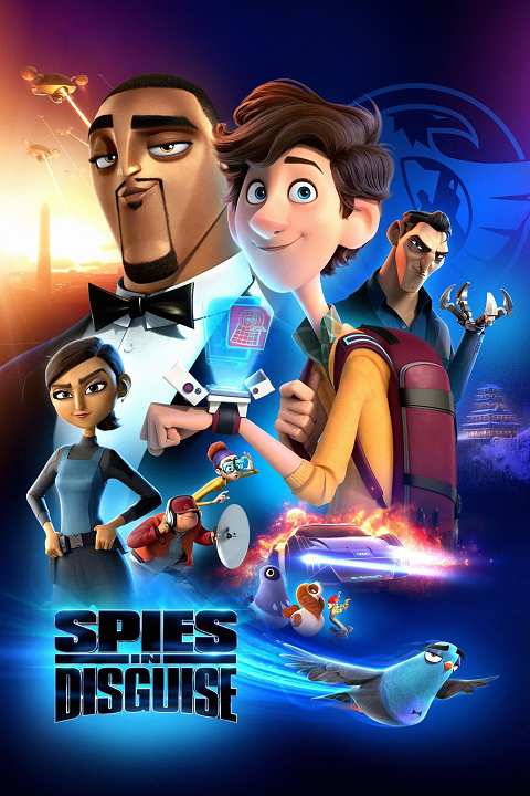 Spies in Disguise's cover