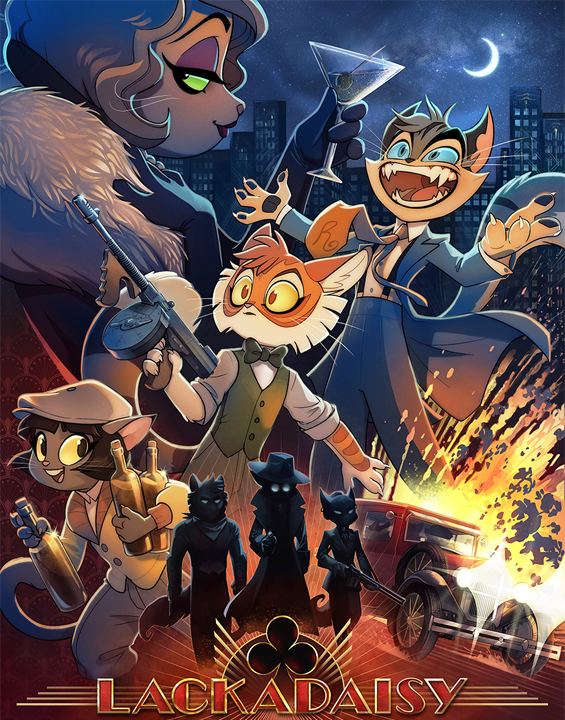 Lackadaisy's cover