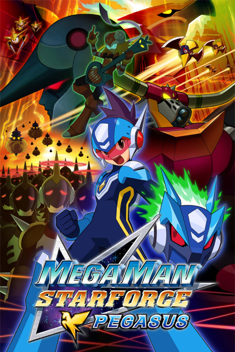 Mega Man Star Force's cover