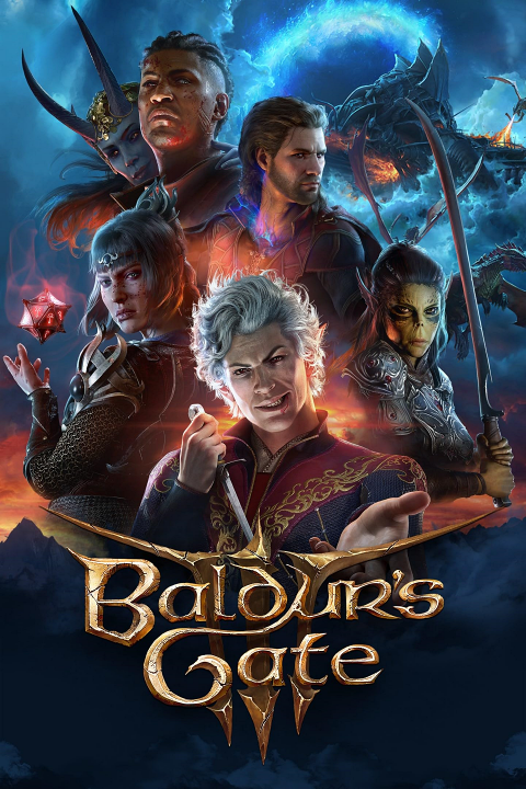 Baldur's Gate 3's cover