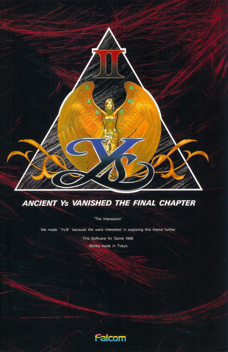 Ys II: Ancient Ys Vanished - The Final Chapter's cover