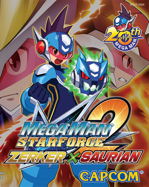 Mega Man Star Force 2's cover