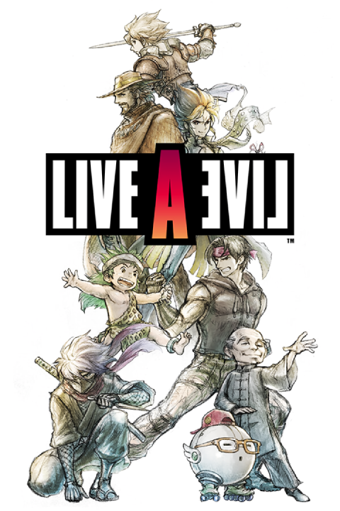 LIVE A ƎVI⅃'s cover
