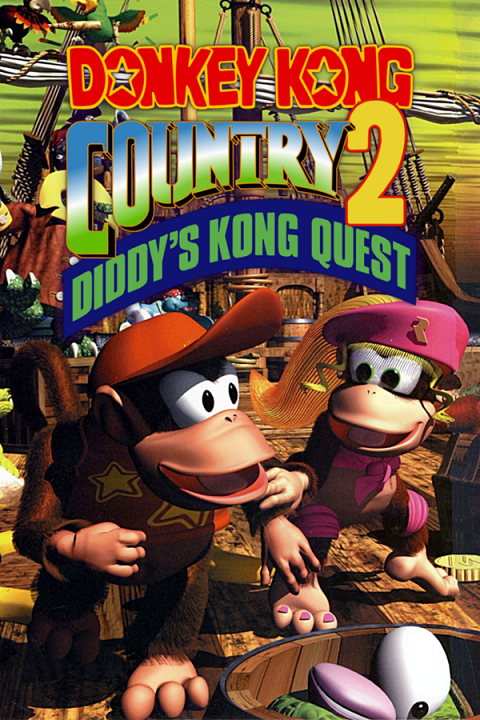 Donkey Kong Country 2: Diddy's Kong Quest's cover