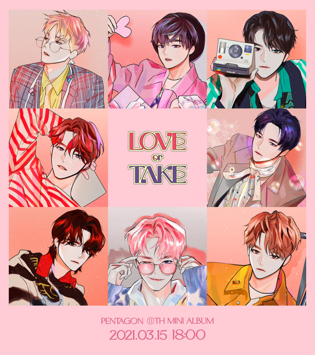 PENTAGON's cover