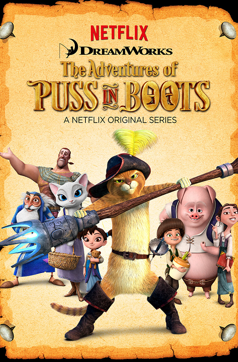 The Adventures of Puss in Boots's cover