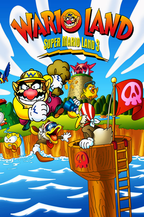 Wario Land: Super Mario Land 3's cover