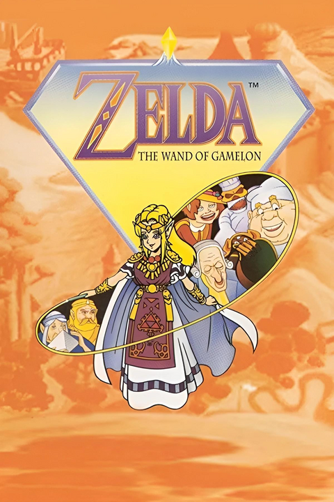 Zelda: The Wand of Gamelon's cover