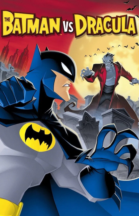 The Batman vs. Dracula's cover