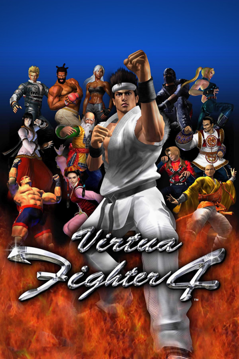 Virtua Fighter 4's cover