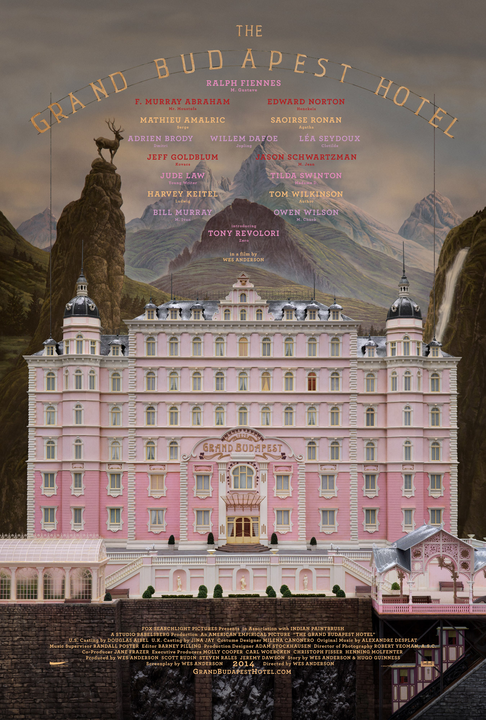The Grand Budapest Hotel's cover