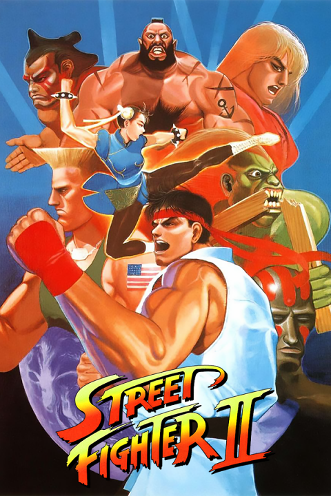 Street Fighter II's cover