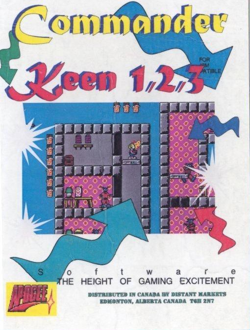 Commander Keen in Invasion of the Vorticons's cover