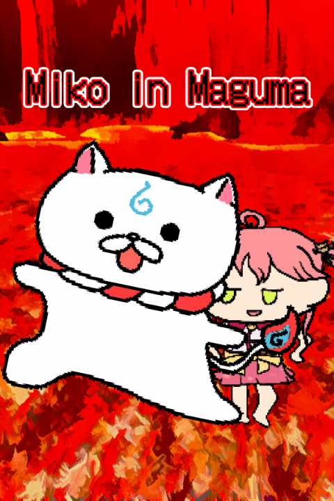 Miko in Maguma's cover
