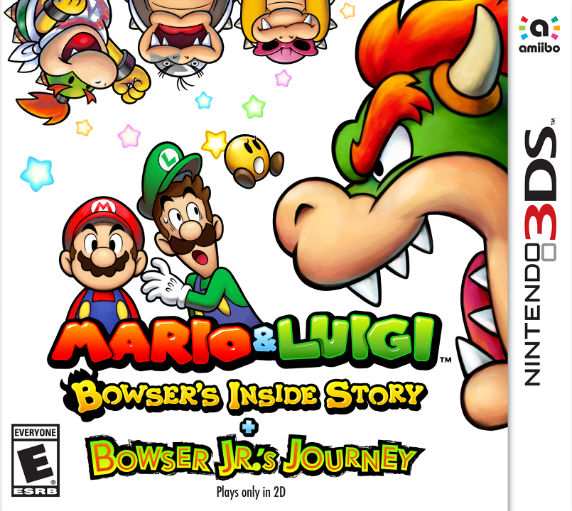 Mario & Luigi: Bowser's Inside Story + Bowser Jr.'s Journey's cover