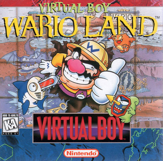 Virtual Boy Wario Land's cover