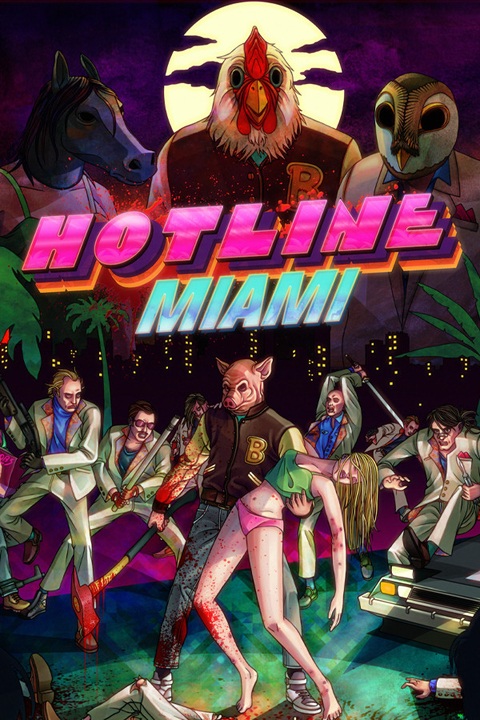 Hotline Miami's cover