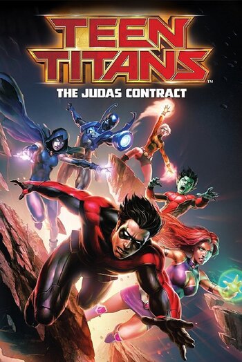 Teen Titans: The Judas Contract's cover