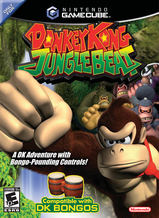 Donkey Kong Jungle Beat's cover