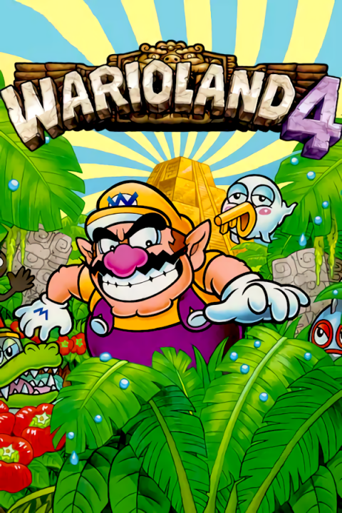 Wario Land 4's cover