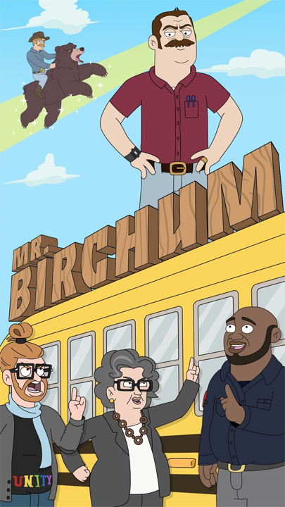 Mr. Birchum's cover