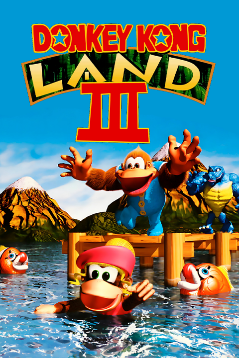 Donkey Kong Land III's cover