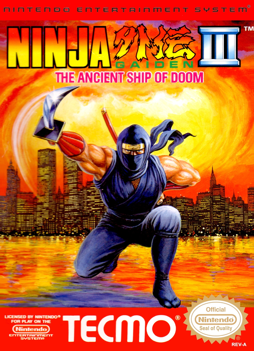 Ninja Gaiden III: The Ancient Ship of Doom's cover