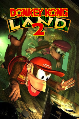 Donkey Kong Land 2's cover