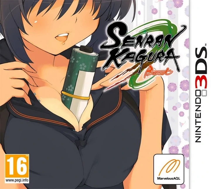 Senran Kagura Burst's cover