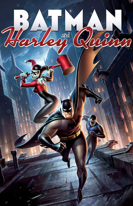Batman and Harley Quinn's cover