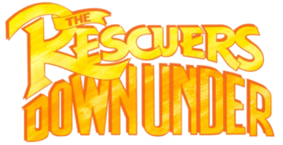 The Rescuers Down Under's logo
