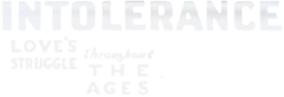 Intolerance's cover