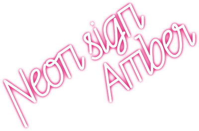 Neon Sign Amber's cover