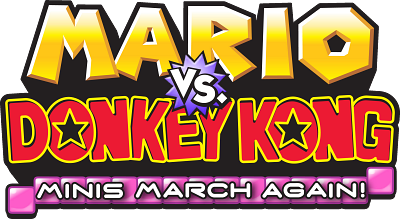 Mario vs. Donkey Kong: Minis March Again!'s logo