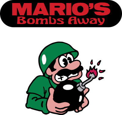 Mario's Bombs Away's logo