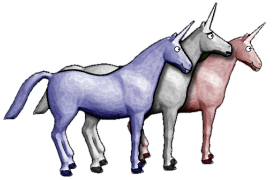 Charlie The Unicorn's logo