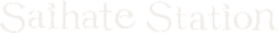 Saihate Station's logo
