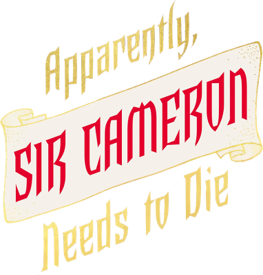 Apparently, Sir Cameron Needs to Die's logo