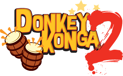 Donkey Konga 2's logo