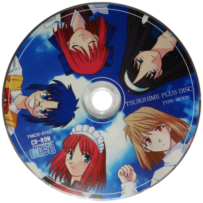 Tsukihime Plus Disc's cover