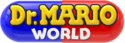 Dr. Mario World's logo