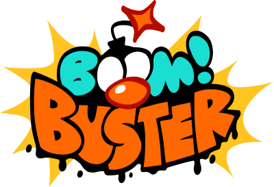 BOOM! Buster's logo