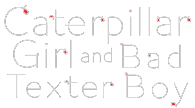 Caterpillar Girl and Bad Texter Boy's cover