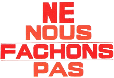Ne nous fâchons pas's logo