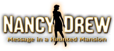 Nancy Drew: Message in a Haunted Mansion's logo
