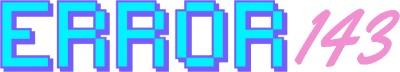 ERROR143's logo