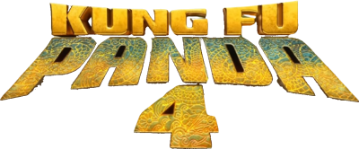Kung Fu Panda 4's logo