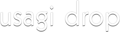 Usagi Drop's logo